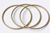 10 pcs Antique Bronze 2" Large Circle Rings 52mm 13 gauge A9023