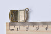 10 pcs Antique Bronze Mini Laptop Computer Charms 14x21mm A9027