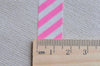 Pink Stripes Deco Adhesive Washi Tape 15mm Wide x 10M Roll A12917
