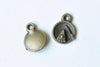 20 pcs Antique Bronze Birthday Cake Culinary Charms 8mm A9052