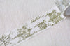 Vintage Snowflake Washi Tape Scrapbook Supply 20mm x 5M A12986