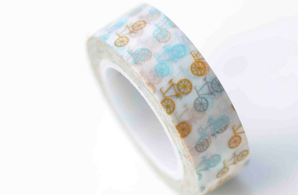 Bicycle Washi Tape 15mm x 10M A13037
