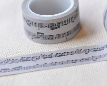 Music Note Washi Tape Musical Planner Tape 20mm x 5M A13004