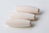 10 pcs Unfinished Large Oval Wood Beads Findings  15x45mm A4296