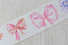 Colorful Bow Tie Nature Crafting Paper Tape 30mm x 5M A13158