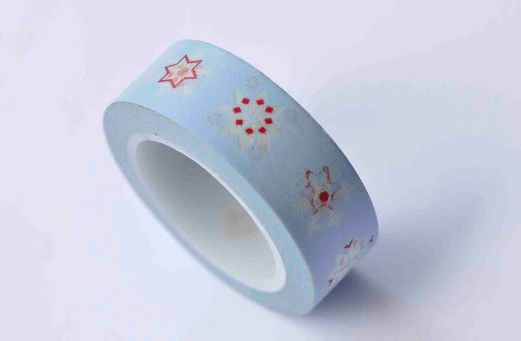 Merry Christmas Snowflake Washi Tape Scrapbook Supply A12930