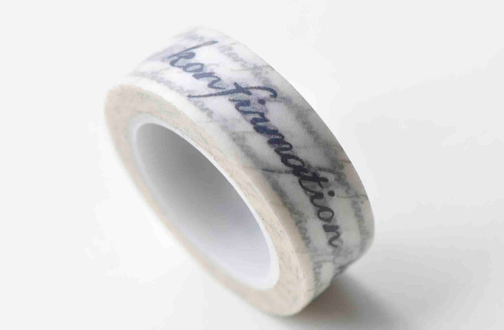 Confirmation Masking Washi Tape 15mm Wide x 10M Roll A12897