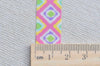 Colorful Grid Pattern Washi Tape Journal Supplies 15mm x 10M Roll A12975