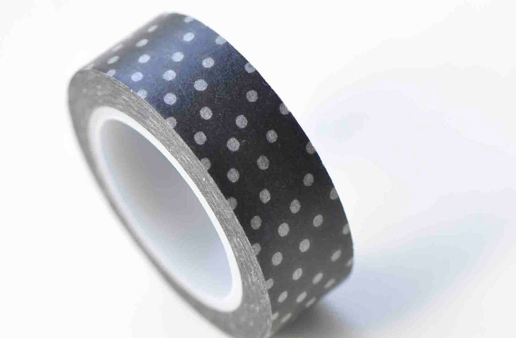 Elegant Polka Dots Washi Tape Scrapbook Supply 15mm x 10M A13033