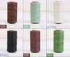 210D (1mm) Flat Wax Cord Polyester Thread For Leather Craft 200 meters