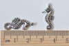 Antique Silver Seahorse Charms Mixed Style Set of 5 A1526