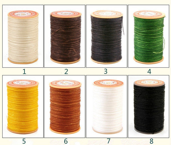 0.55mm Wax Cord Polyester Thread Hand Sewing Essential 60 meters