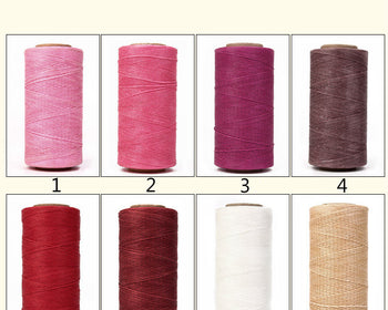 150D Flat Wax Cord Polyester Thread For Leather Craft -240 meters