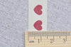 Red Love Heart Masking Washi Tape 15mm x 10M A13296