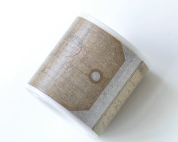 Retro Wide Washi Vintage Advertisement Masking Tape 40mm Wide A13218