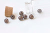 100 pcs Antique Copper Filigree Ball Spacer Beads