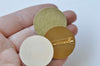 10 pcs Antique Bronze/Silver/Gold Round Brooch Back With 30mm Pad