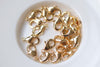 10 pcs 24K Gold Parrot Claw Lobster Clasps 10mm A6900