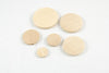10 pcs Unfinished Round Wood Chips Spacer Beads Findings