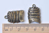 Antique Bronze Flexible Ruler Sewing Tape Charms Set of 20 A6613