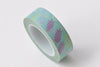 Vintage Flower Adhesive Planner Washi Tape 15mm x 10M Roll A13310