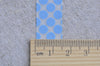 Lovely Blue Polka Dots Adhesive Washi Tape 15mm Wide x 10M Roll A13316