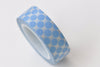 Lovely Blue Polka Dots Adhesive Washi Tape 15mm Wide x 10M Roll A13316