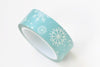 Snowflake Winter Adhesive Washi Tape 15mm x 5M Roll A13307