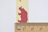 Animals Deco Tape Elephant Monkey Bear Adhesive Washi Tape 15mm Wide x 10M Roll A13305