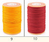 0.5mm Round Wax Polyester Thread Cord For Leather Craft 60 meters