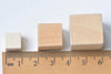 Unfinished Natural Wood Cubes Findings (No Hole)  10mm/15mm/20mm