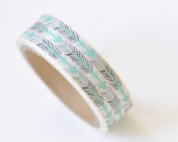 Cute Arrow Washi Tape 15mm wide x 5M long A13385