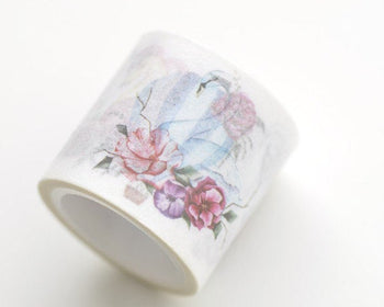 Swan Flowers Balloons Washi Tape 35mm Wide x 5M A12923