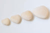 One Set of 10 Unfinished Wood Heart Beads 20mm/25mm/30mm/40mm