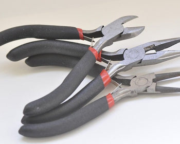 Set of 3 Jewelry Making Pliers Side-Cutting Plier A10485