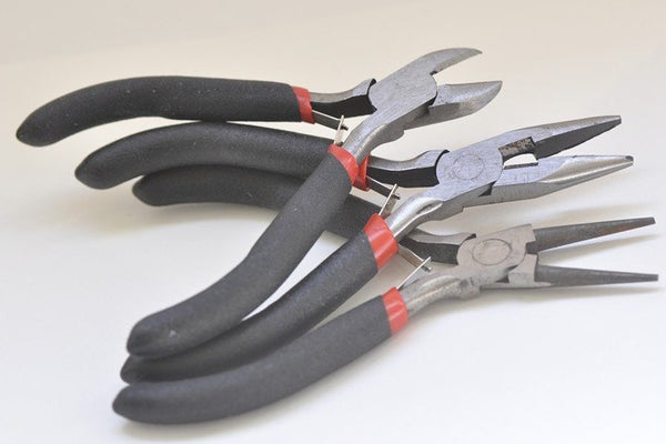 Set of 3 Jewelry Making Pliers Side-Cutting Plier A10485