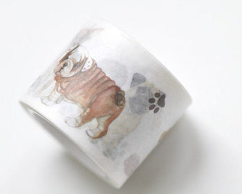 Puppy Dog Washi Tape 30mm Wide x 5M Roll A12462