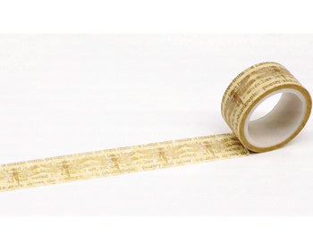 Retro Handwriting Dragonfly Washi Tape Planner Tape 20mm x 5M Roll A12185