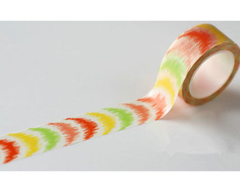 Rainbow Washi Tape Scrapbooking Tape 15mm x 10M Long A12317