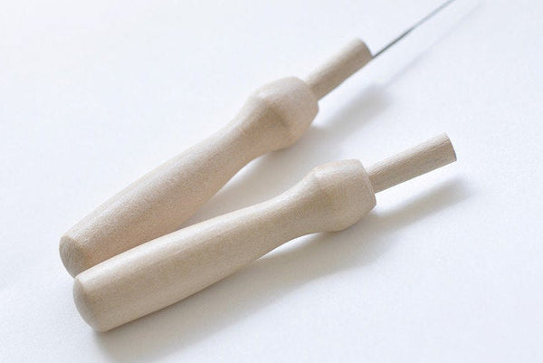 Wooden Needle Felting Handles Needle Holder Set of 2 A10483