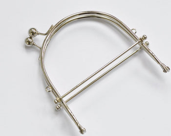 Vintage Silver High Quality Handle Purse Frame 11cm ( 4") A10498