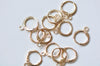 10 pcs Silver/Light Gold/Platinum/24K Gold Earring Hoop Ear Findings