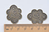 Antique Bronze Rhombus Letter J/L Connector Charms 23x30mm Set of 10 A7424