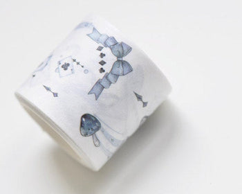 Retro Letter Washi Tape Wide Masking Tape 35mm wide x 3M A12163