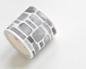 Retro Gray Wallpaper Vintage Washi Tape 35mm wide x 3M Long A10705