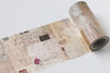 Retro Wide Washi Tape Newspaper Washi Tape 80mm x 5M A12376
