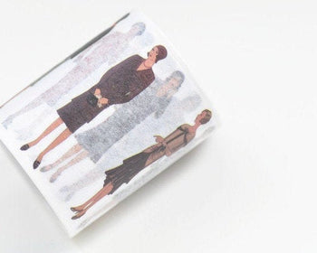Elegant Girl/ Retro Lady Washi Tape 45mm wide x 5M A10695