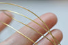 7.2ft (2.2m) of Gold Color Copper Wire Spool 0.8mm 21gauge  A1942