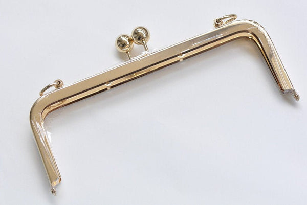 Metal Purse Frame Clutch Bag Purse Frame With Screws Gunmetal/ Light Gold/ Bronze 20.5cm ( 8")