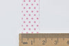 Pink Polka Dots Adhesive Washi Tape 15mm Wide x 5M Roll A10587